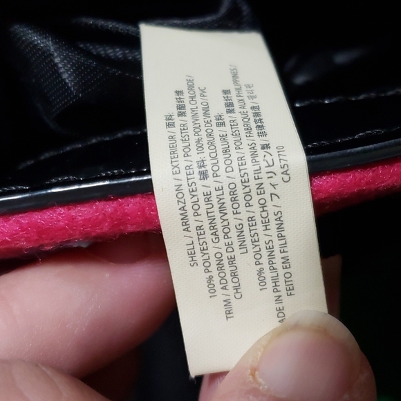 Kate spade pink and red felted crossbody rare - Picture 11 of 14